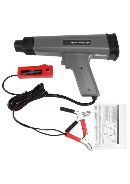 12V Araç Dijital Motor Zamanlama Işığı LED Ekran Ateşleme Zamanlama Flaşı Işık Işık Endüktif Zamanlama Lambası Dedektörü (Yurt Dışından)