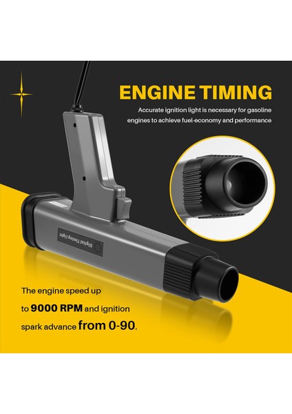 12V Araç Dijital Motor Zamanlama Işığı LED Ekran Ateşleme Zamanlama Flaşı Işık Işık Endüktif Zamanlama Lambası Dedektörü (Yurt Dışından) indirimleri