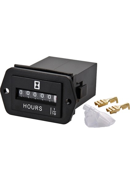 HM002 AC110-250V Zamanlayıcı Mekanik Saat Metre Motor Jeneratörü Tekne Motorcros Motor Kamyonu Traktör (Yurt Dışından)