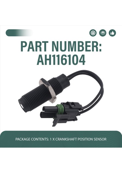 AH116104 John Deere Için Krank Mili Konum Sensörü Hız Sensörü (Yurt Dışından) fırsatları