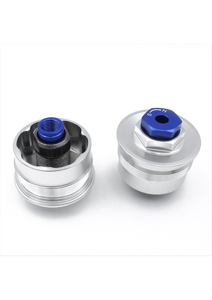 Motosiklet Yağ Keçesi Ön Amortisör Vida Suzuki GSXR600 750 2006-2010 Amortisör Aksesuarları Gümüş ve Mavi (Yurt Dışından) fiyatları