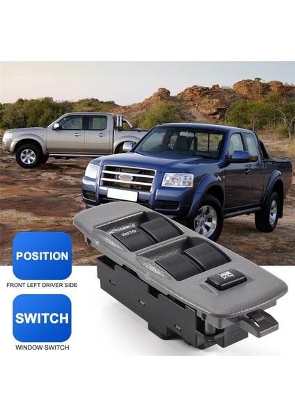 2M3414505DA41 Ford Ranger 1996-2006 Için Ön Sol Sürücü Tarafı Elektrikli Güç Ana Pencere Anahtarı 2M34-14505-DA41 (Yurt Dışından) fırsatları
