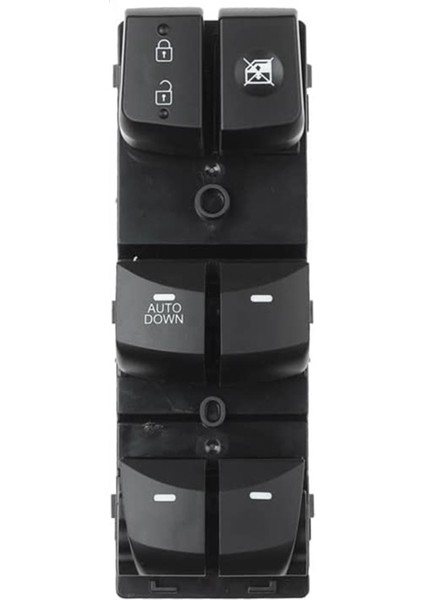 Hyundai Elantra Lang Move 12-16 Için Power Master Pencere Camı Kaldırma Kontrol Anahtarı 93570-4V000 935703X030 935703X030RY (Yurt Dışından)