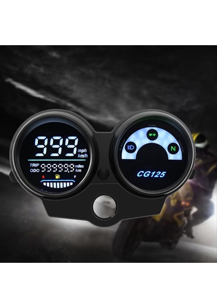 1pc Motosiklet LED Dijital Gösterge Tablosu Dayanıklı Parçalar Taşometre Hız Göstergesi Honda CG125 (Yurt Dışından) fırsatları