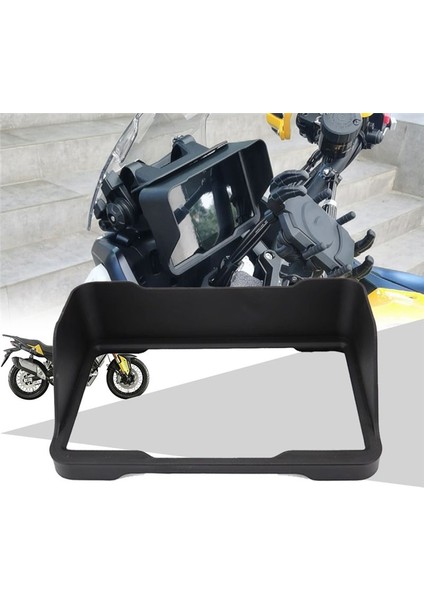 Motosiklet Kilometre Saati Güneşlik Kapak Enstrüman Ekran Güneşlik Metre Guard Qjmotor SVT650 SRT750 QJ650 (Yurt Dışından) fırsatları