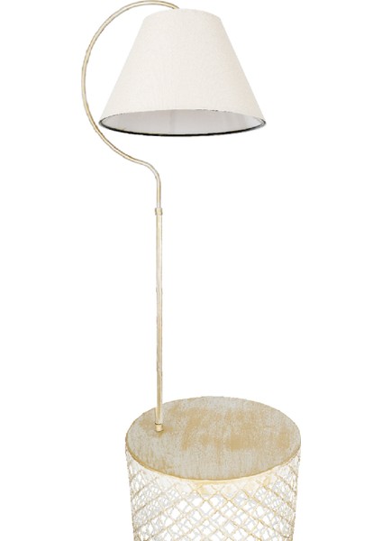 Lambader Gold Sehpalı Üçgen Krem Sarı Patine Krem Şapka modelleri