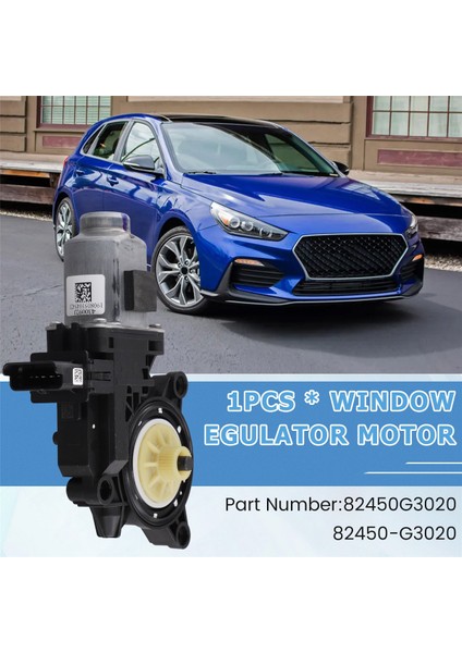 82450-G3020 Hyundai Elantra Gt 2018-2020 Için Araç Cam Regülatörü Motoru 82450G3020 (Yurt Dışından) indirimleri