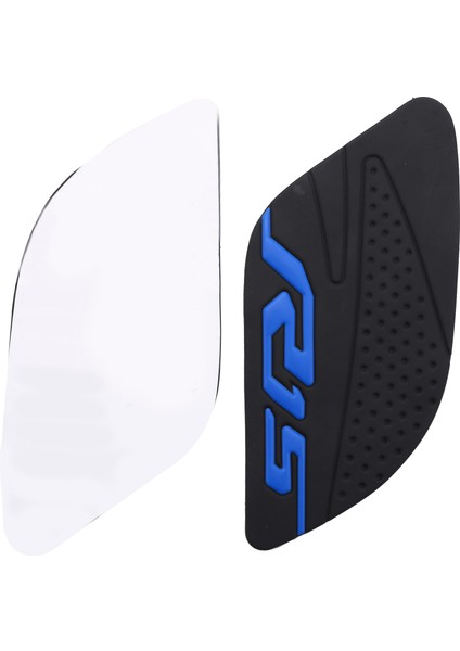 Motosiklet Yakıt Tankı Pad Anti Kayma Koruyucu Çıkartmalar Diz Kavrama Yan Çıkartmaları Aksesuarları Yamaha R15 2017 2018 Yzf R15 17 18(Siyah + Mavi) (Yurt Dışından) fırsatları