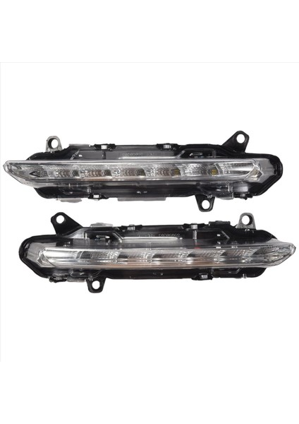 1 Çift L+R LED Drl Mercedes S-Serisi Için Gündüz Çalışan Işık 09-13 W221 S350 S500 2218201856 2218201756 (Yurt Dışından) indirimleri