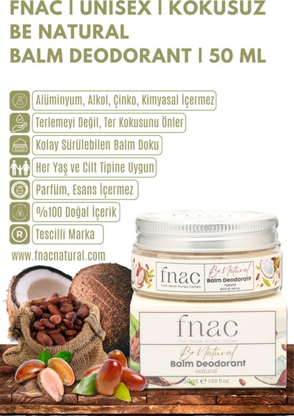 %100 Doğal İçerikli Ter Kokusu Önleyici Krem Deodorant|Alüminyumsuz Alkolsüz Doğal Deodorant|Kokusuz fiyatları