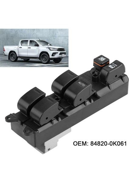 Toyota Rav4 Hilux Pickup 2.5 2005-2015 Için Yeni Elektrikli Cam Ana Kontrol Anahtarı 84820-0K061 Cam Regülatörü Düğmesi (Yurt Dışından) modelleri