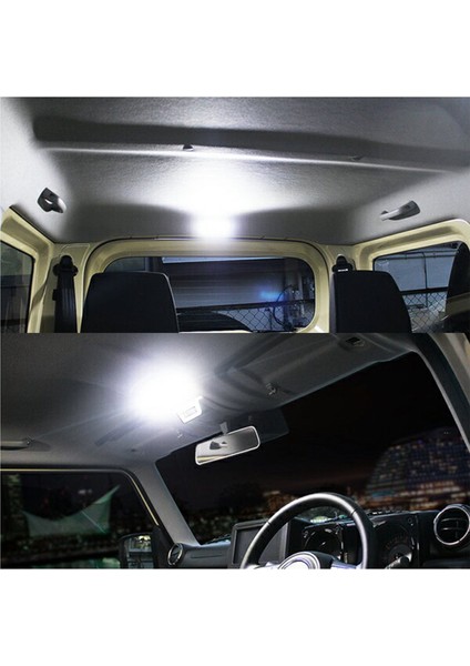 Suzuki Için 2x Jimny JB23 JB33 JB43 JB53 1998-2018 Iç Lambalar Kubbe Haritası Çatı Işıkları LED Okuma Lambası Kanbus Ampulleri (Yurt Dışından) fiyatları