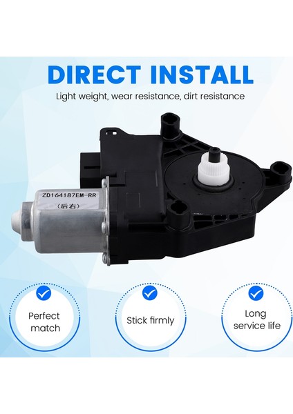 5JA959812F Arka Sağ Araba Camı Kaldırma Motoru Seat Skoda Rapid Fabia 5JA959812A 5JA959812G (Yurt Dışından) fırsatları