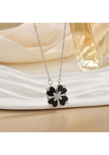 Yeni Kıdemli Işık Duygusu Lüks Mikro Set Zirkonya Bakır 18 Ayar Altın Kaplama Kolye Kolye Köprücük Kemiği Zinciri Takı ile Kadın Moda (Yurt Dışından)