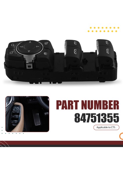 Cadillac Ct5 Için 84751355 Elektrikli Cam Kontrol Anahtarı Cam Kaldırma Kontrol Düğmesi (Yurt Dışından) indirimleri