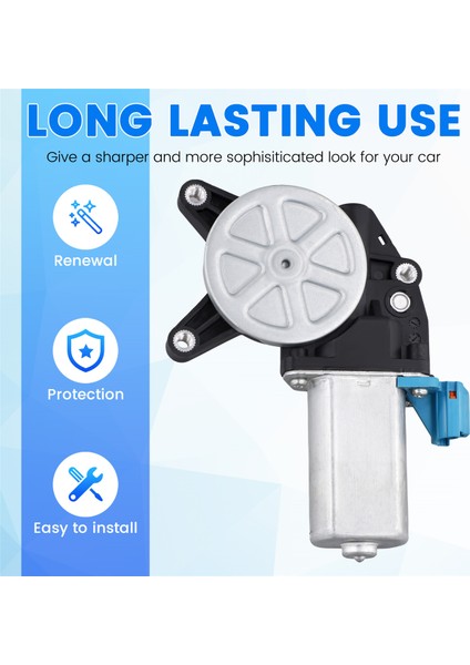 Hyundai 2003-2009 Sonata (Ef) 2004-2013 Kia Optima Ön Sağ Için Elektrikli Cam Kaldırma Regülatörü Motoru 98820-29000 (Yurt Dışından) fırsatları