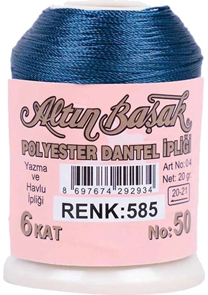 3 Adet Altınbaşak Oya ve Dantel İpi 20 gr - - No: 585 modelleri