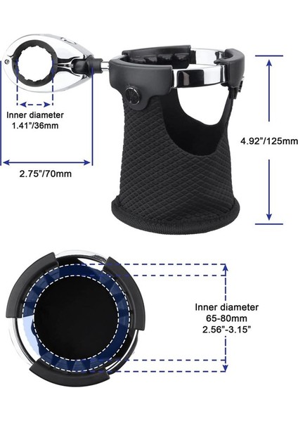 Motosiklet Bardak Tutucu ile 360°DÖNER Top-Montaj, Tekne Içecek Tutucu Için Sepet ile Bisiklet / Atv / Harley / Kayık / Kano / Yürüteç (Yurt Dışından) indirimleri
