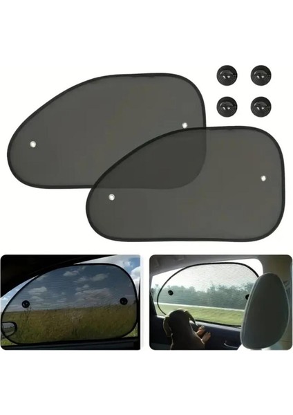 Araba Oto Yan Cam Güneşlik Kılıf Güneşliği Araba Güneşlik Bebek Emzirme Perdesi