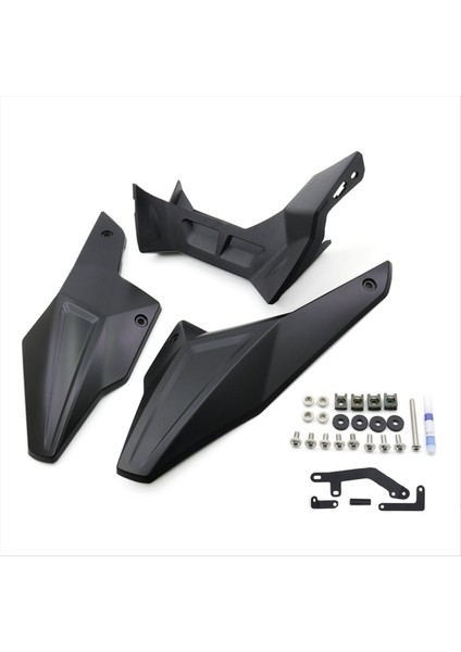 Motosiklet Motoru Şasi Örtüsü Fairing Egzoz Kalkanı Guard Eliminator 500 2023-2025 Siyah (Yurt Dışından) modelleri