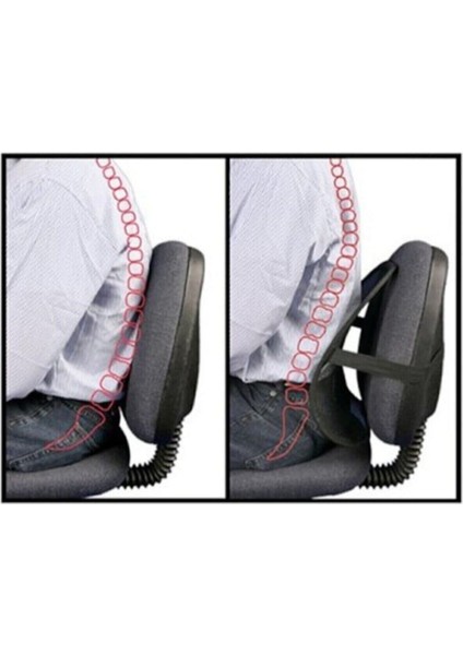 Sırt Dayama Filesi Bel Desteği Minderi Ofis Koltuk Masaj Yastığı Bel Fıtık Koruyucu Masaj Yastığı Fi fiyatları