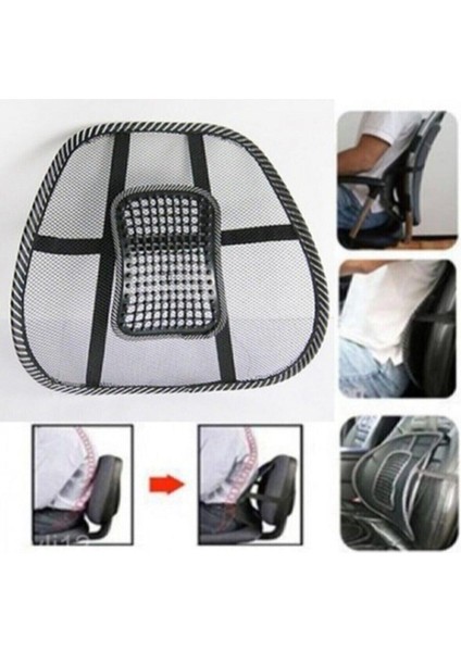 Sırt Dayama Filesi Bel Desteği Minderi Ofis Koltuk Masaj Yastığı Bel Fıtık Koruyucu Masaj Yastığı Fi