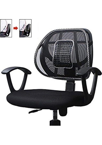 Sırt Dayama Filesi Bel Desteği Minderi Ofis Koltuk Masaj Yastığı Bel Fıtık Koruyucu Masaj Yastığı Fi