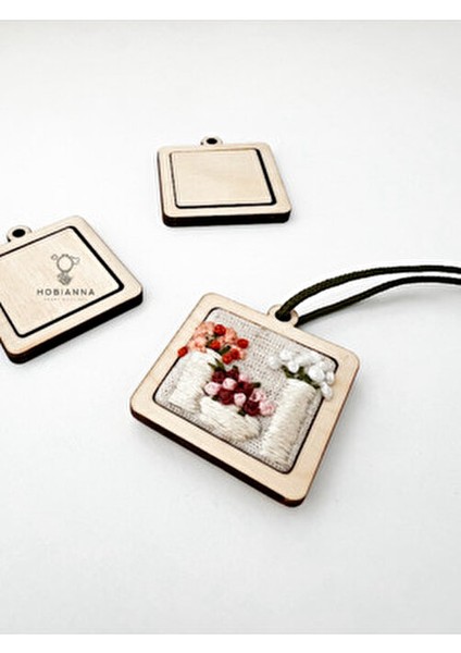 Minyatür Kasnak Seti 6'lı Kaliteli Ahşap Malzemeden Üretilmiş Pürüzsüz Yüzeyler indirimleri