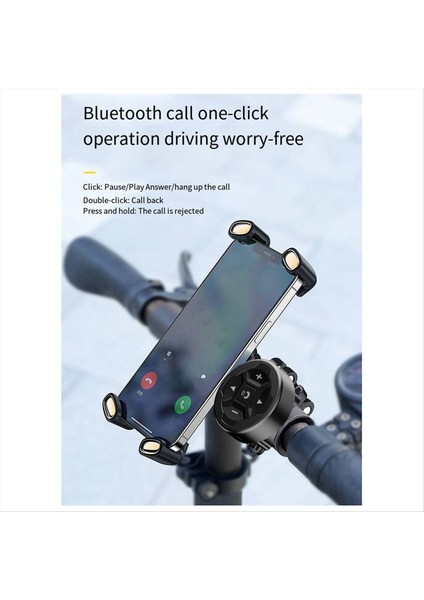 Evrensel Akıllı Kablosuz Uzaktan Kumanda Su Geçirmez Bluetooth 5.3 Kask Kulaklık Motosiklet Bisiklet Gidon (Yurt Dışından) fırsatları