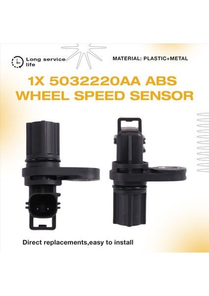 Mitsubishi Dodge Dakota Durango Için 5032220AA Abs Tekerlek Hız Sensörü Ram 1500 2006-2008 Araba Yedek Aksesuar (Yurt Dışından) indirimleri
