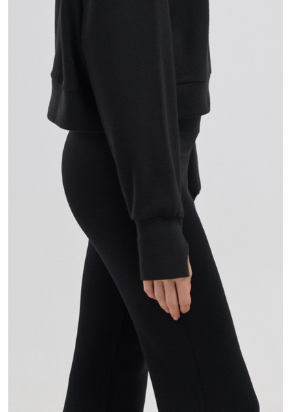 Simpleco Soft Skin Touch Megha Ispanyol Paça Eşofman Altı