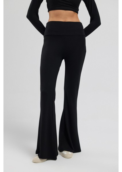 Simpleco Soft Skin Touch Megha Ispanyol Paça Eşofman Altı