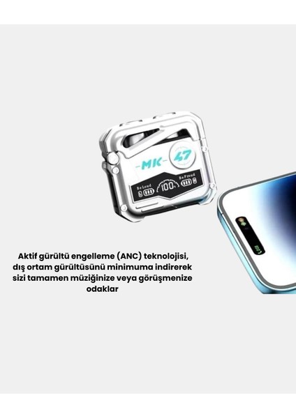 Bfs Ipx5 Su Geçirmez Kablosuz Bluetooth Kulaklık – Powerbank Şarj Kutulu, Düşük Gecikmeli Oyun Modu fırsatları