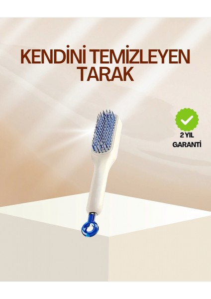 Pratik Mekanizmalı Saç Tarağı – Kendi Kendini Temizler, Taşınabilir