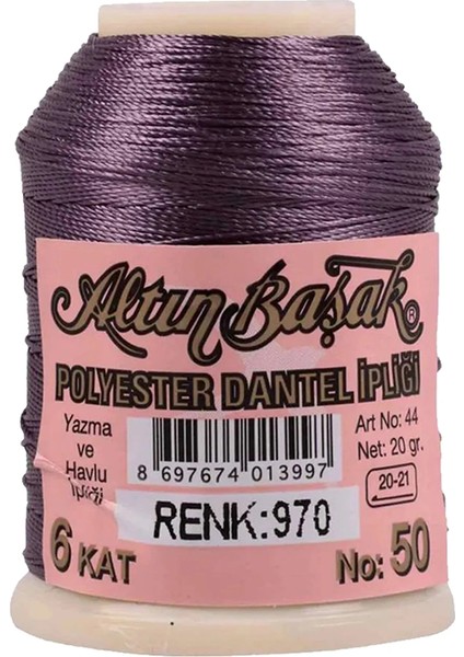 3 Adet Altınbaşak Oya ve Dantel Ipi 20 gr - - No: 970 modelleri