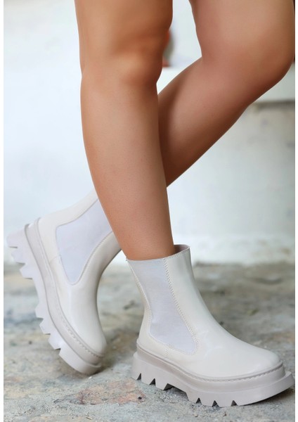 Xmpdby Bluen Bej Cilt Bot (Numara: 39) fiyatları