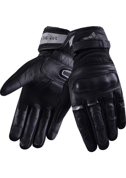 Tempest H2O Kışlık Motosiklet Eldiveni Siyah