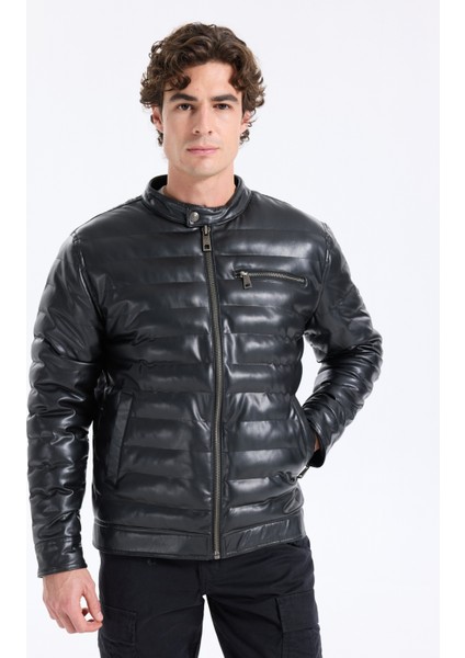 Siyah Erkek Mont 261 Lcm 232006 Theo Siyah modelleri