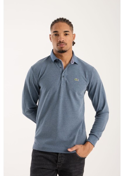 Polo Uzun Kol Indigo Regular Fit fırsatları