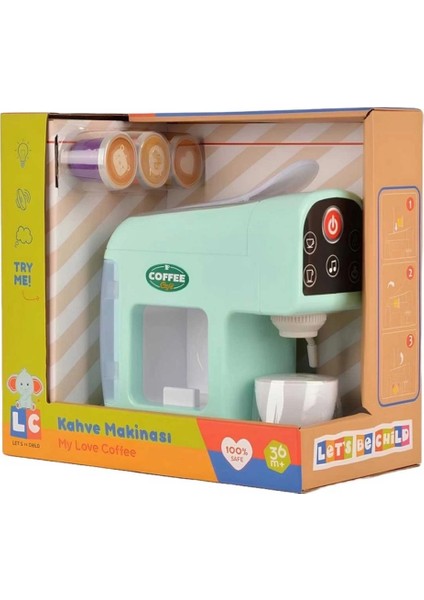 Bfs Dokunmatik Ekranlı ve Sesli Oyuncak Kahve Makinesi modelleri
