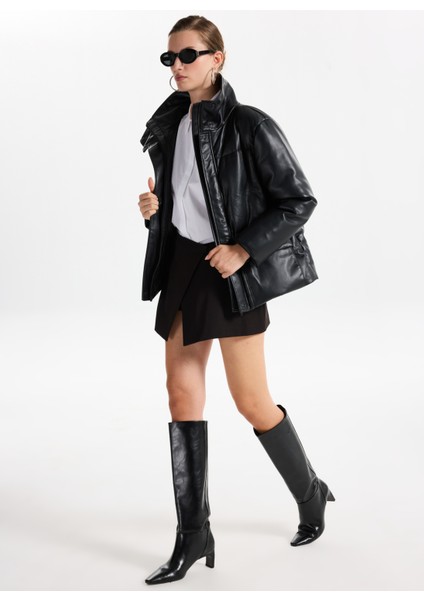 Siyah Kadın Mont F5WL-MNT0180 modelleri