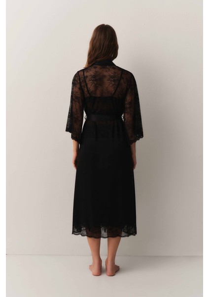 Antique Dantelli Uzun Sabahlık fırsatları