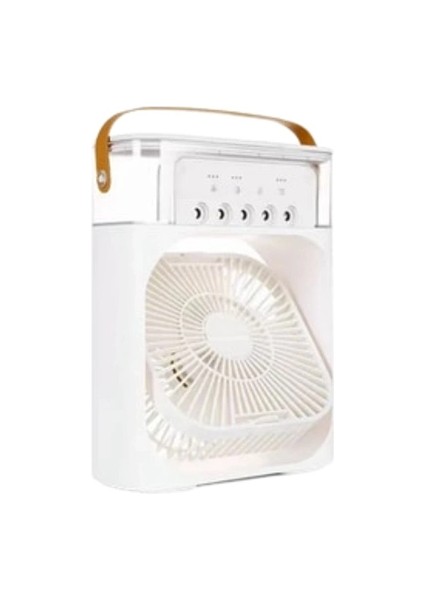 Mini Klima Fan | Usb'li, 7 Renk Gece Işığı, 3'ü 1 Arada Fonksiyon fiyatları