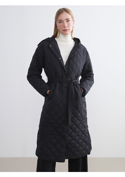 Yeni Sezon Kapüşonlu Kapitone Oversize Kadın Şişme Mont fiyatları