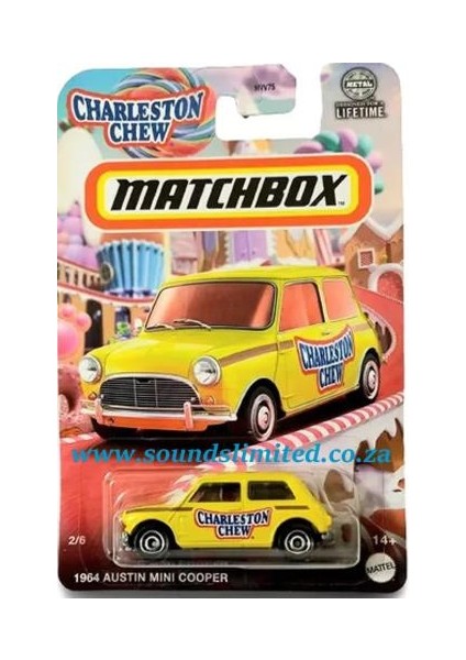 Matchbox Charleston Chew 1964 Austin Mini Cooper HVV83