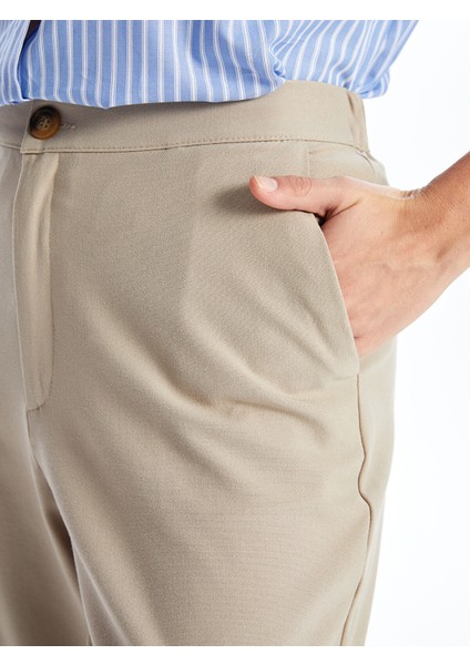 Yeni Sezon Beli Lastikli Rahat Kalıp Kadın Pantolon modelleri