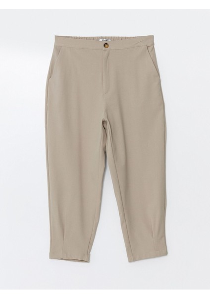 Yeni Sezon Beli Lastikli Rahat Kalıp Kadın Pantolon indirimleri