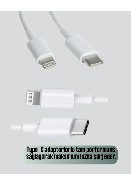 Dayanıklı Tpe Lightning Kablo – 30W Hızlı Şarj ve Veri Transferi fırsatları