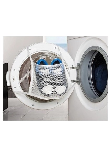 Hassas Çamaşır - Ayakkabı Yıkama Filesi Kapak Bağlamalı 35 x 20 cm modelleri