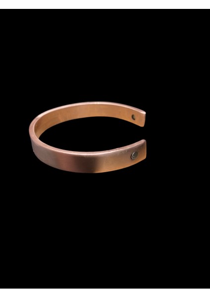 Çift Mıknatıslı Ham Bakır Bileklik ( 𐱅𐰇𐰼𐰜 - Türk ) Işlemeli fiyatları